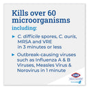 Clorox Bleach Germicidal Wipes, 12 x 12, Unscented, 110/Canister, 2/Carton