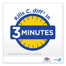 Clorox Bleach Germicidal Wipes, 12 x 12, Unscented, 110/Canister, 2/Carton