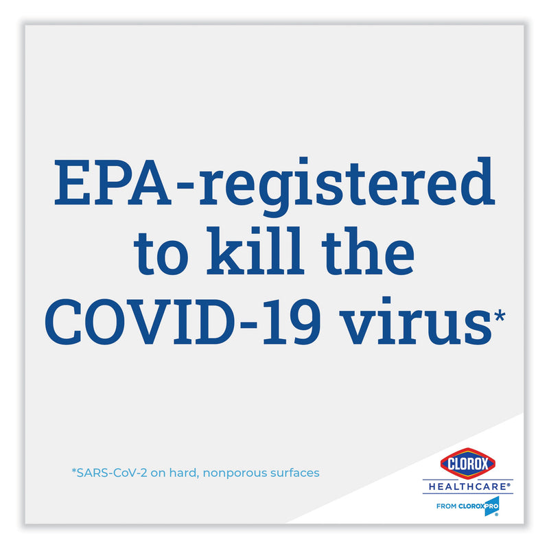 Clorox Bleach Germicidal Cleaner, 128 oz Refill Bottle, 4/Carton