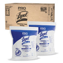 LYSOL Professional Disinfecting Wipe Bucket Refill, 6 x 8, Lemon and Lime Blossom, 800 Wipes/Bag, 2 Refill Bags/Carton