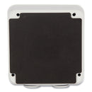 Gyration Fixed Outdoor Wall Mount, 4.92 x 4.92 x 9.17, White