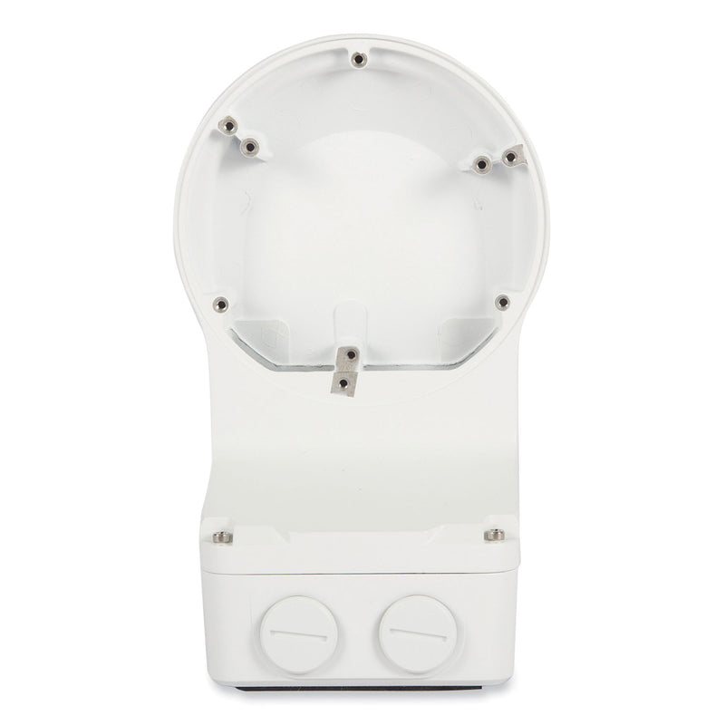 Gyration Fixed Dome Outdoor Wall Mount, 4.92 x 4.92 x 9.94, White