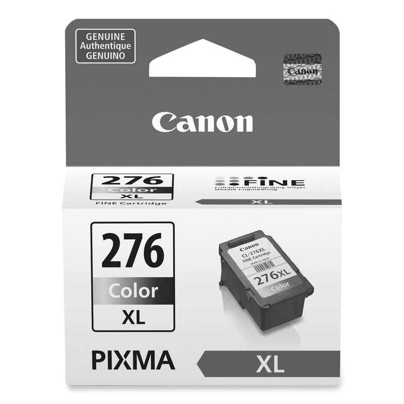 Canon 4987C001 (CL-276XL) Chromalife 100 High-Yield Ink, 300 Page-Yield,  Tri-Color