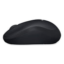 Logitech M185 Wireless Mouse, 2.4 GHz Frequency/30 ft Wireless Range, Left/Right Hand Use, Black