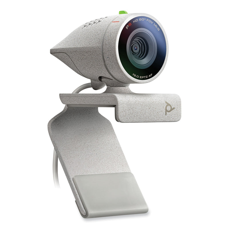 poly Poly Studio P5 Professional Webcam, 1280 pixels x 720 pixels, White
