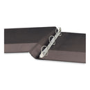 Universal Slant D-Ring View Binder, 3 Rings, 0.5" Capacity, 11 x 8.5, Black