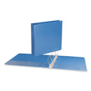 Universal Slant D-Ring View Binder, 3 Rings, 2" Capacity, 11 x 8.5, Light Blue