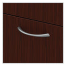HON Mod Mobile Pedestal, Left or Right, 3-Drawers: Box/Box/File, Legal/Letter, Traditional Mahogany, 15" x 20" x 28"