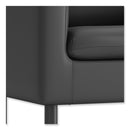 HON Parkwyn Series Loveseat, 53.5w x 26.75d x 29h, Black