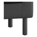 HON Parkwyn Series Loveseat, 53.5w x 26.75d x 29h, Black