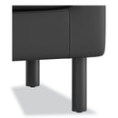 HON Parkwyn Series Sofa, 77w x 26.75d x 29h, Black