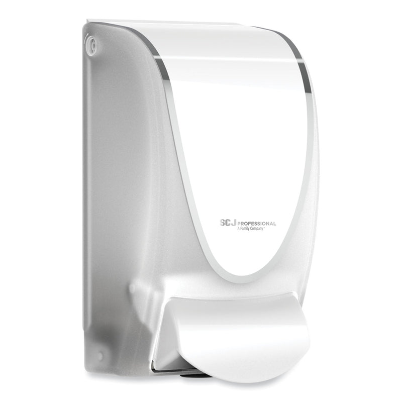 SC Johnson Professional Transparent Manual Dispenser, 1 L, 4.92 x 4.6 x 9.25, White, 15/Carton