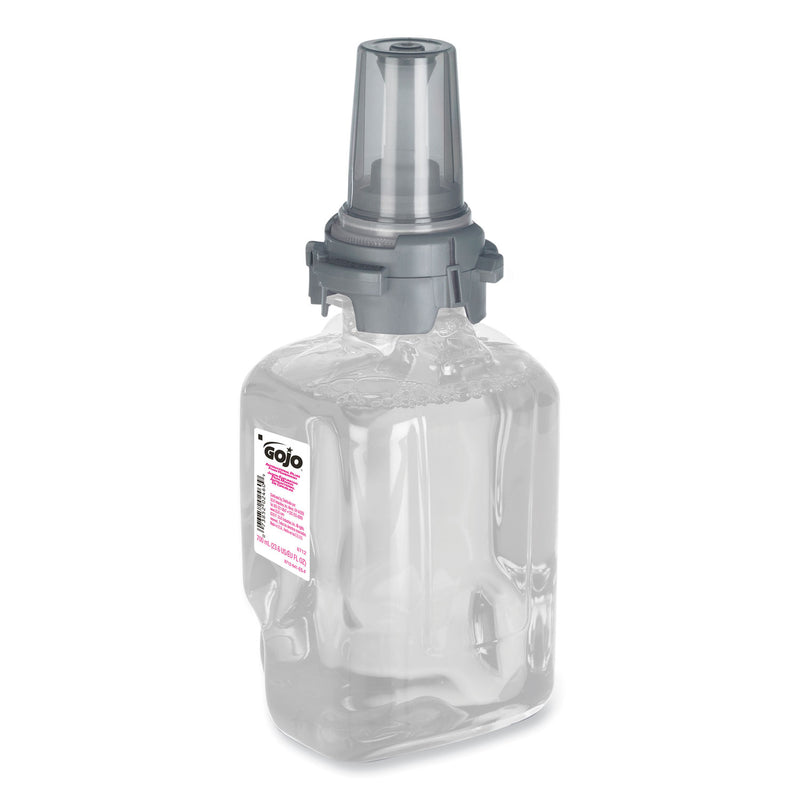 GOJO Antibacterial Foam Hand Wash Refill for ADX-7 Dispensers, Plum Scent, 700 mL, 4/Carton