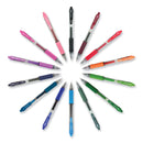 Zebra Sarasa Dry Gel X20 Gel Pen, Retractable, Medium 0.7 mm, Assorted Ink and Barrel Colors, 14/Pack