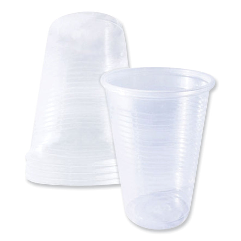 SupplyCaddy Translucent Cold Cups, 7 oz, Clear, 3,000/Carton