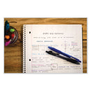 Zebra Z-Grip Ballpoint Pen, Retractable, Medium 1 mm, Black Ink, Black Barrel, 48/Pack