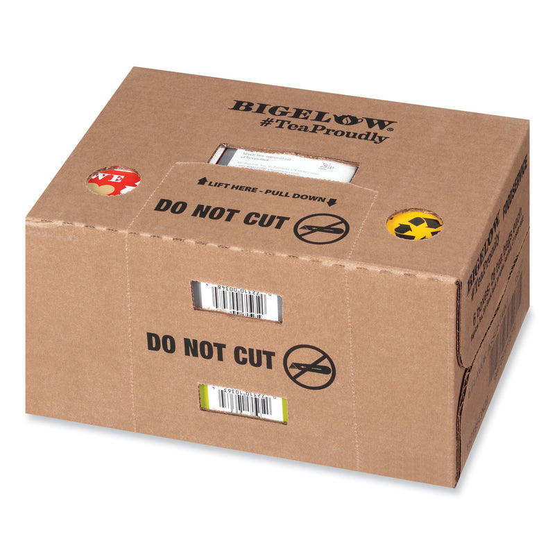 Bigelow Assorted Tea Packs, Six Flavors, 28/Box, 168/Carton