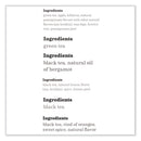 Bigelow Assorted Tea Packs, Six Flavors, 28/Box, 168/Carton