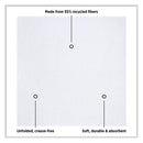 Hoffmaster Linen-Like Natural Flat Pack Napkin, Ultraply, 16" x 16", White, 1,200/Carton