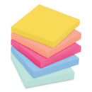 Post-it Note Pads in Summer Joy Collection Colors, 3" x 3", Summer Joy Collection Colors, 70 Sheets/Pad, 24 Pads/Pack