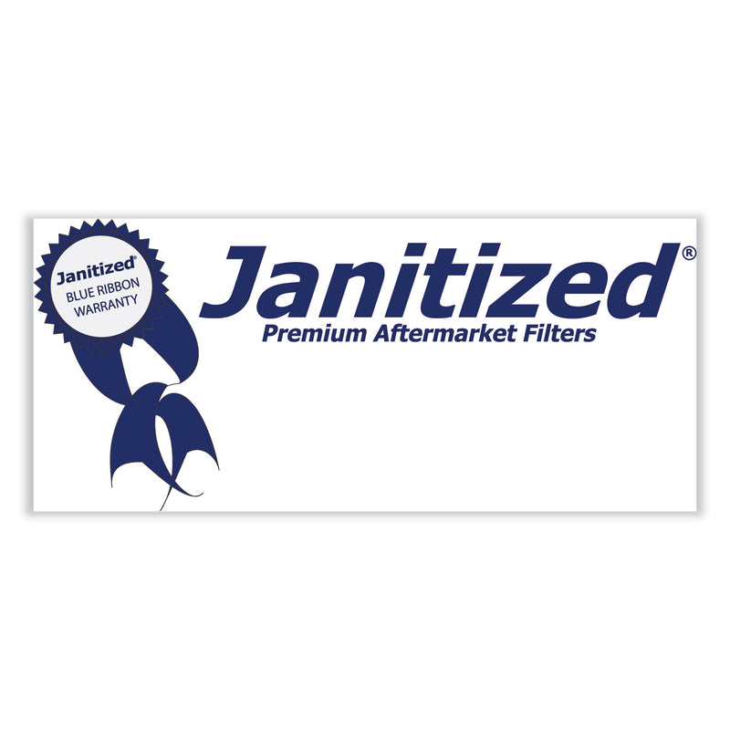 Janitized Vacuum Filter Bags Designed to Fit Eureka F and G, 100/Carton
