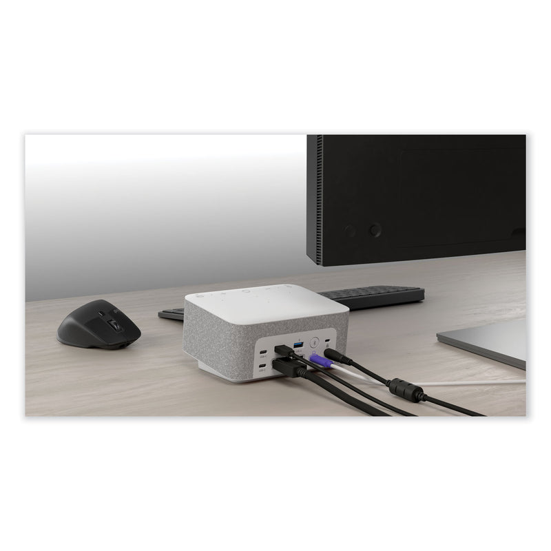 Logitech UC Logi Dock, 1 HDMI/1 Displayport/2 USB A/3 USB C, White