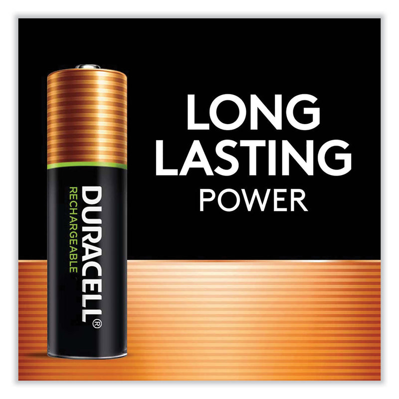 Duracell ION SPEED 4000 Hi-Performance Charger, Includes 2 AA and 2 AAA NiMH Batteries