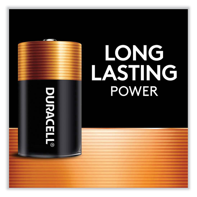 Duracell CopperTop Alkaline D Batteries, 2/Pack