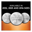 Duracell Lithium Coin Batteries With Bitterant, 2016, 2/Pack