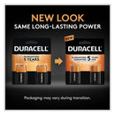 Duracell CopperTop Alkaline 9V Batteries, 2/Pack