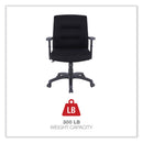 Alera Kesson Series Petite Office Chair, Supports Up to 300 lb, 17.71" to 21.65" Seat Height, Black
