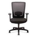 Alera Envy Series Mesh High-Back Swivel/Tilt Chair, Supports Up to 250 lb, 16.88" to 21.5" Seat Height, Black