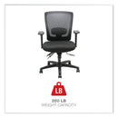 Alera Envy Series Mesh Mid-Back Swivel/Tilt Chair, Supports Up to 250 lb, 16.88" to 21.5" Seat Height, Black