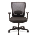 Alera Envy Series Mesh Mid-Back Swivel/Tilt Chair, Supports Up to 250 lb, 16.88" to 21.5" Seat Height, Black