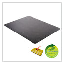 deflecto SuperMat Frequent Use Chair Mat for Medium Pile Carpet, 36 x 48, Rectangular, Black