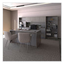 Alera Valencia Series Mobile Pedestal File, Left/Right, 3-Drawer: Box/Box/File, Legal/Letter, Gray, 15.88 x 20.5 x 28.39