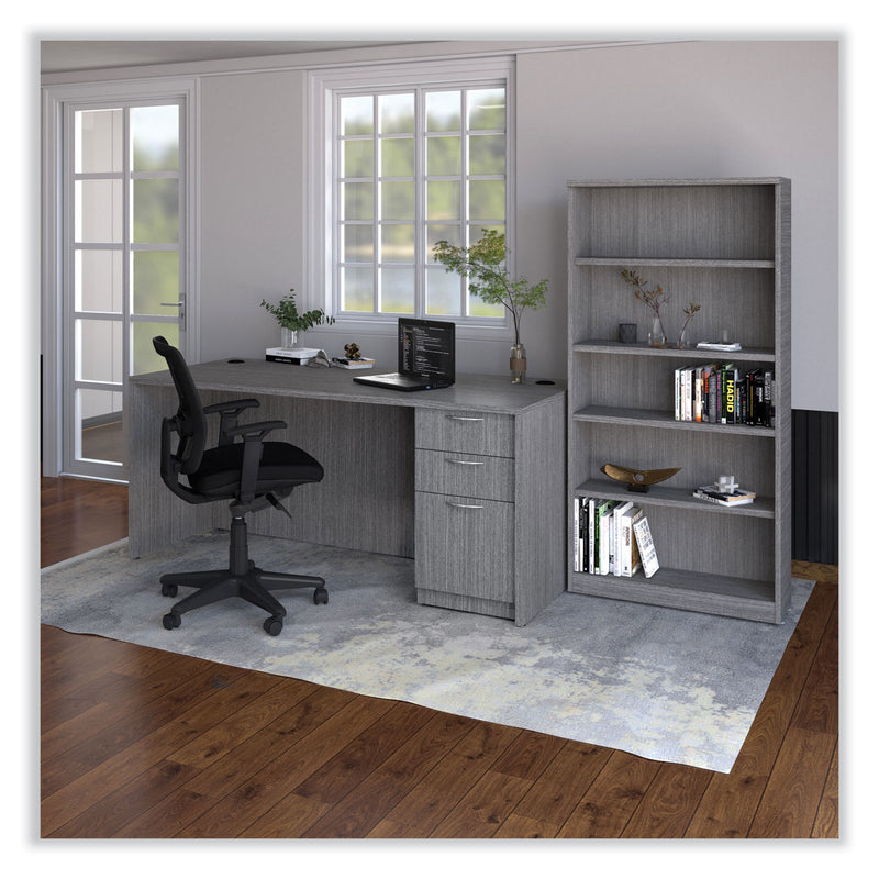 Alera Valencia Series Mobile Pedestal File, Left/Right, 3-Drawer: Box/Box/File, Legal/Letter, Gray, 15.88 x 20.5 x 28.39