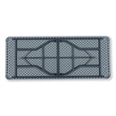 Alera Rectangular Plastic Folding Table, 72w x 29.63d x 29.25h, Gray