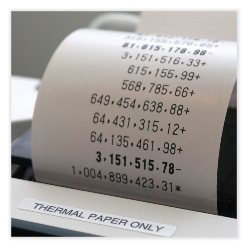 Sharp EL-T3301 Thermal Printing Calculator, Black Print, 8 Lines/Sec