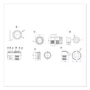 Gyration Plastic Waterproof Joint, White