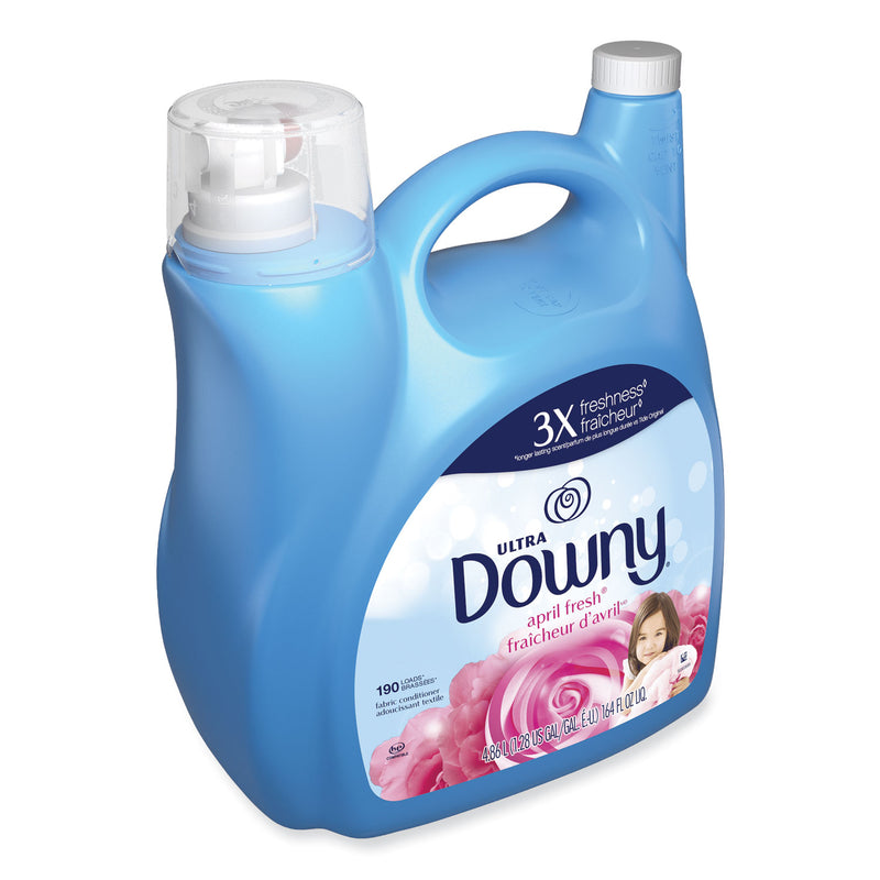 Downy Liquid Fabric Softener, April Fresh, 164 oz Bottle, 4/Carton