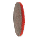SC Johnson Professional EZ CARE Heavy Duty Scrub Pad, 20" Diameter, Red/Gray, 5/Carton