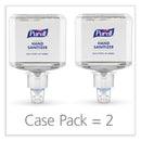 PURELL Advanced Hand Sanitizer Foam, For ES6 Dispensers, 1,200 mL Refill, , Clean Scent 2/Carton