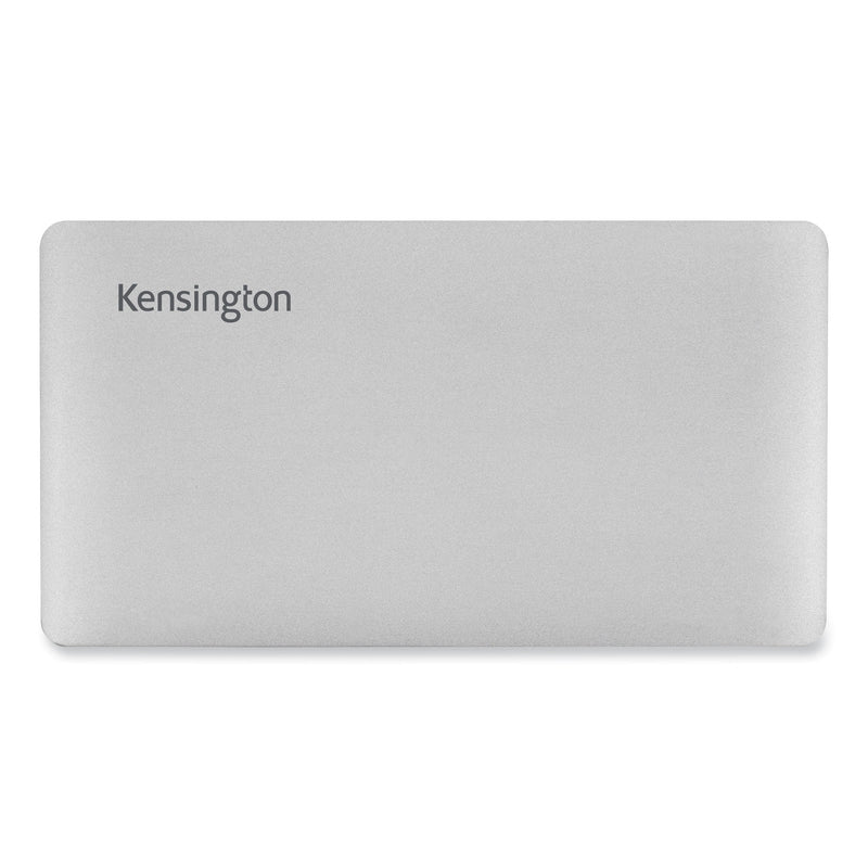 Kensington SD2480T Thunderbolt 3 Dual 4K Docking Station, Silver/Black