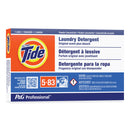 Tide Powder Laundry Detergent Plus Bleach, Original Scent, 1.4 oz Vending Box, 156/Carton