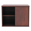 Alera Open Office Low Storage Cabinet Credenza, 29 1/2 x 19 1/8x 22 7/8, Cherry