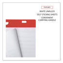Universal Self-Stick Easel Pad, Unruled, 25 x 30, White, 30 Sheets, 2/Carton