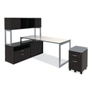 Alera Open Office Low Storage Cab Cred, 29.5w x 19.13d x 22.88h, Espresso