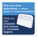 Tork Toilet Seat Cover Dispenser, 16 x 3 x 11.5, White, 12/Carton