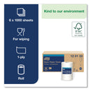 Tork Advanced Centerfeed Hand Towel, 1-Ply, 8.25 x 11.8, White, 1,000/Roll, 6/Carton